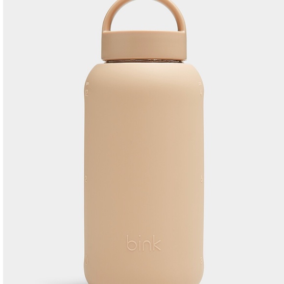 Bink cream beige Day 27-oz. hydration tracking bottle NWT - Picture 2 of 7